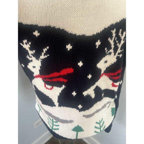 Skedouche Reindeer Christmas Sweater Step Brothers Style Unisex XL Holiday Knit - Picture 2 of 16